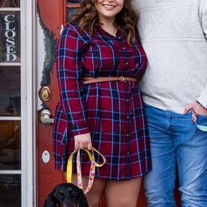 Old Navy Plaid Flannel Dress - Size XL